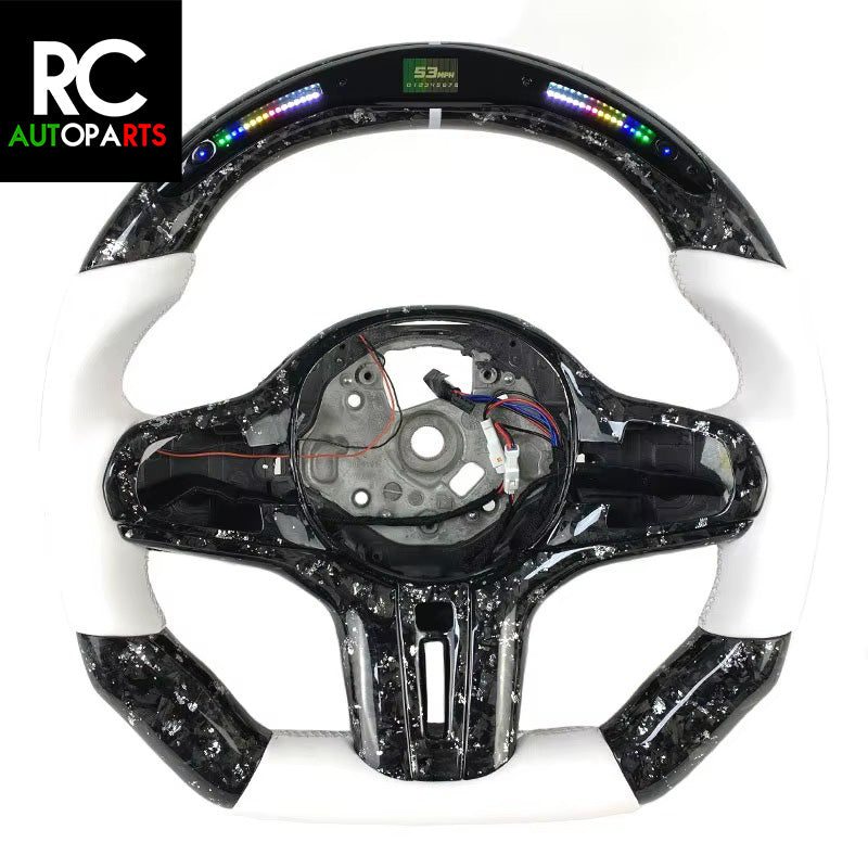 BMW G LED CARBON STEERING WHEEL